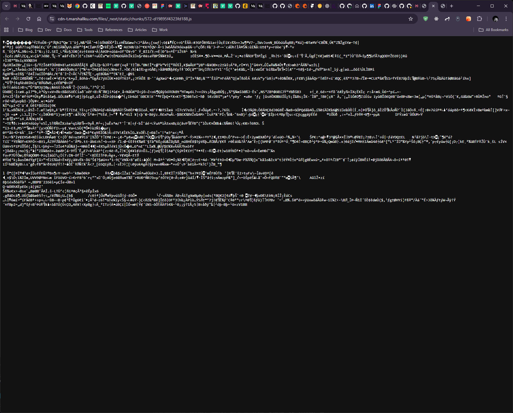 완전 포매팅이 다 깨져버린 JavaScript 파일