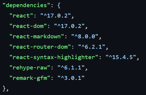 코더랜드 의존성