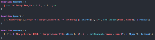 [자바스크립트] 자동으로 글자 적고 지우기